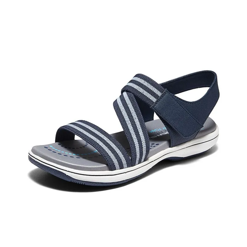 Skechers Modern Comfort Beach Sandals Women's Blue-2