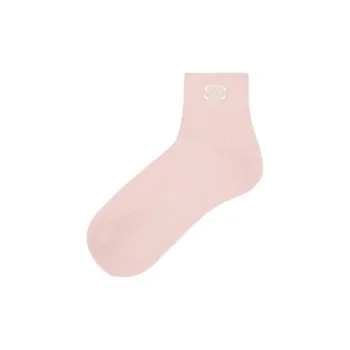 CELINE SS24 Ankle Socks Women's 1 Pack Light Pink Red