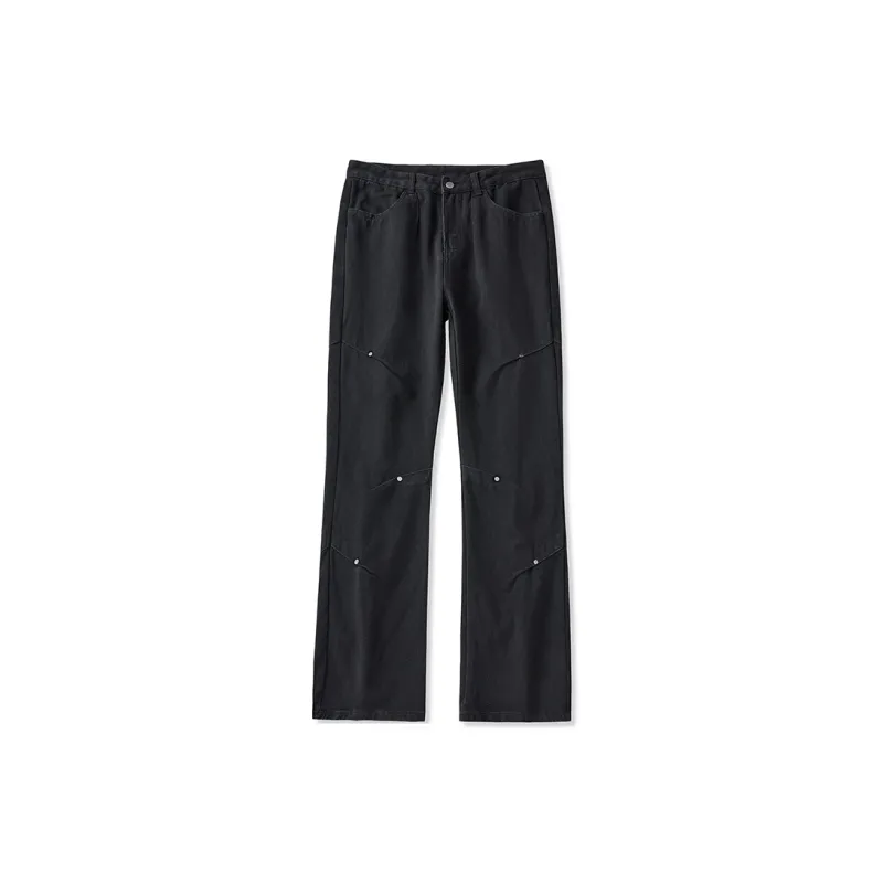 TESTUNG Jeans Unisex Black-0
