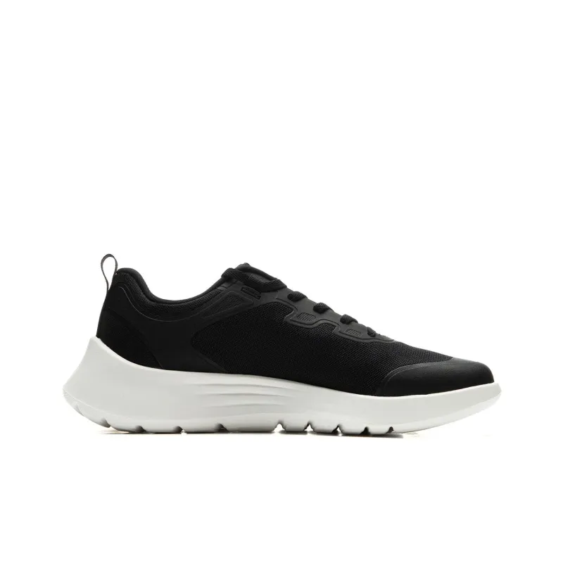 LiNing Light String Abrasion Resistant Cushioning Slip Resistant Lightweight Low Top Running Shoes Women's Black-1