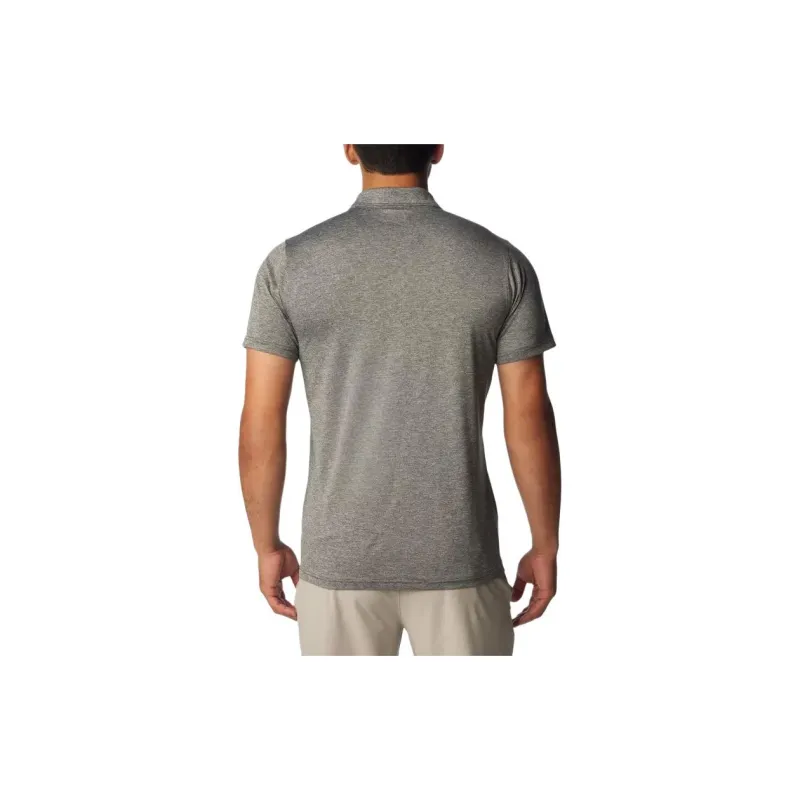 Columbia Hike™ Polo Shirt Men's Black Heather-1