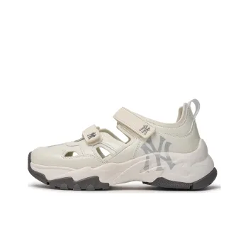 MLB Sandal Chunky Mask Cushioning Anti Slip And Wear Resistant Low Top Casual Running Shoes Unisex White