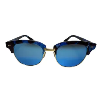 GENTLE MONSTER Irregular Shape Sunglasses Women's Blue