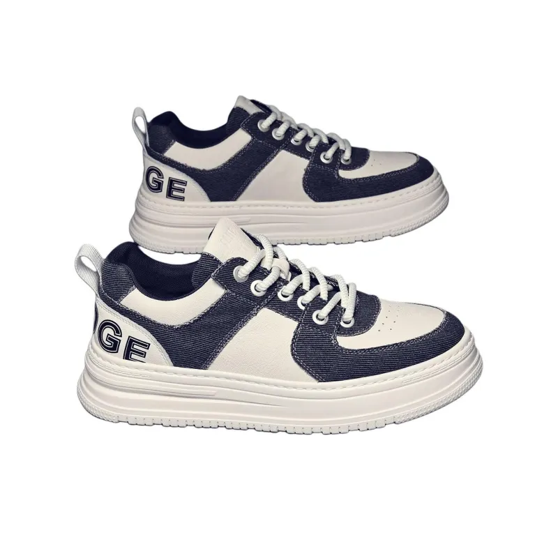 JANE HARLOW Low-Top Skateboard Shoes Men's White Gray-1