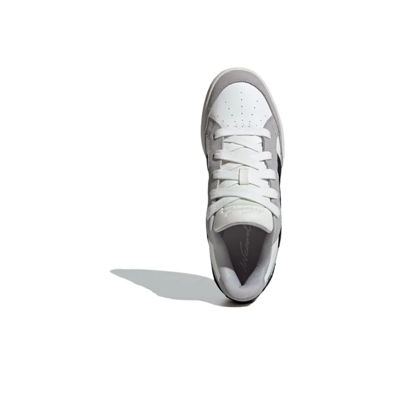 Adidas WCARD ADV Low Top Skateboard Shoes Unisex White Gray-3