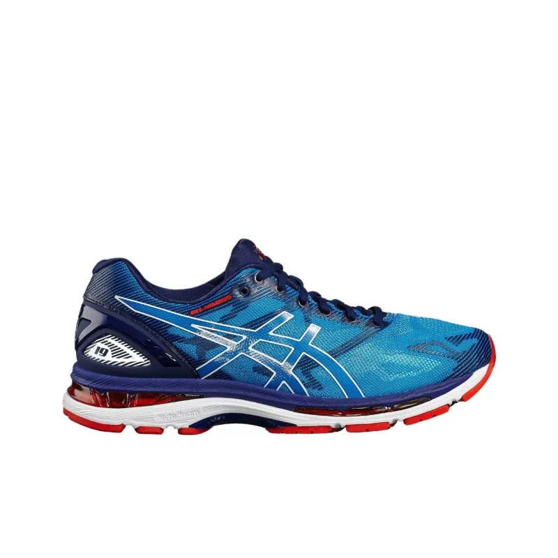 Asics GEL-Nimbus 19 Running Shoes Men Low-Top Blue/White-1