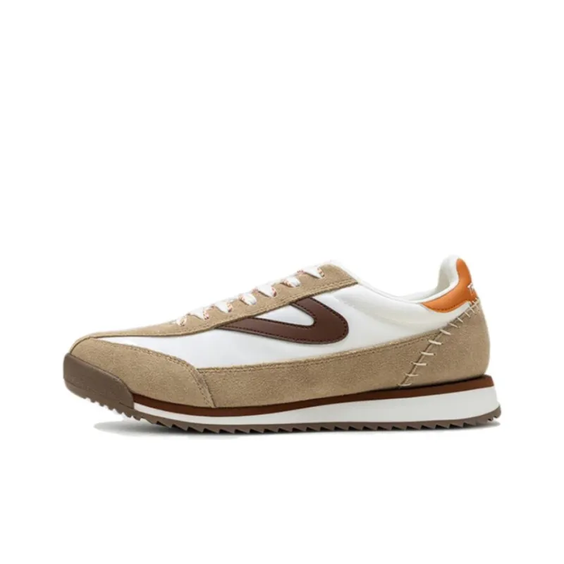 TRETORN Low Top Casual Shoes Unisex Beige Orange-0