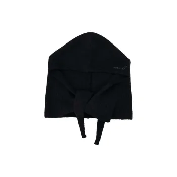 GANNI Logo Embroidered Balaclava