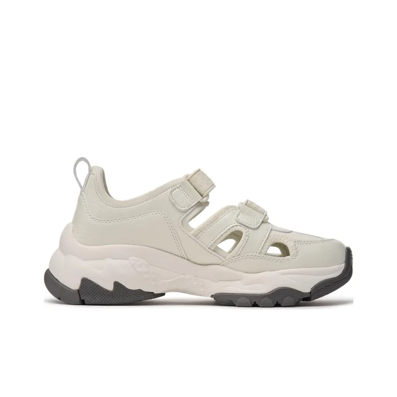 MLB Sandal Chunky Mask Cushioning Anti Slip And Wear Resistant Low Top Casual Running Shoes Unisex White-1