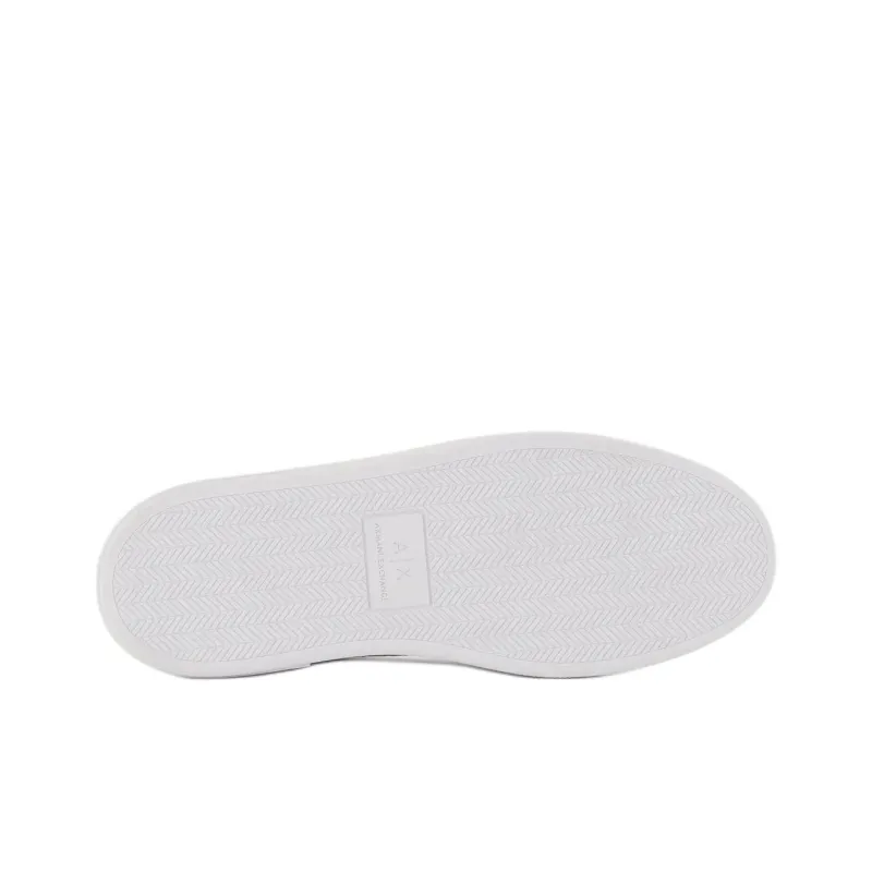 ARMANI EXCHANGE Low Top Skateboard Shoes Women's White-5