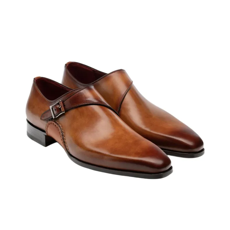 Magnanni Carrera Dress Shoes Men's Brown-2