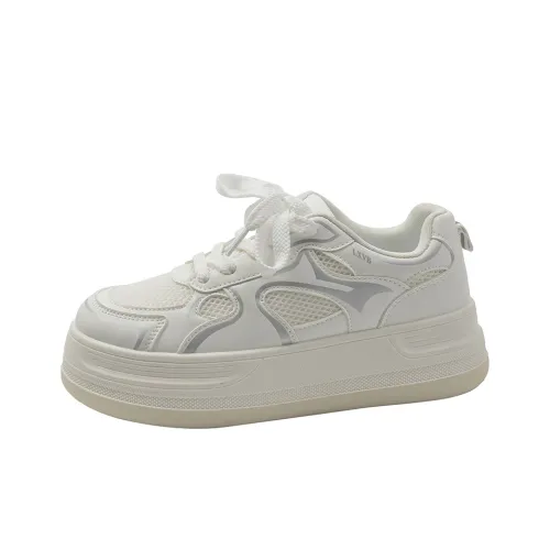 LXVB Slip-Resistant Breathable Low-Top Chunky Sneakers Women's