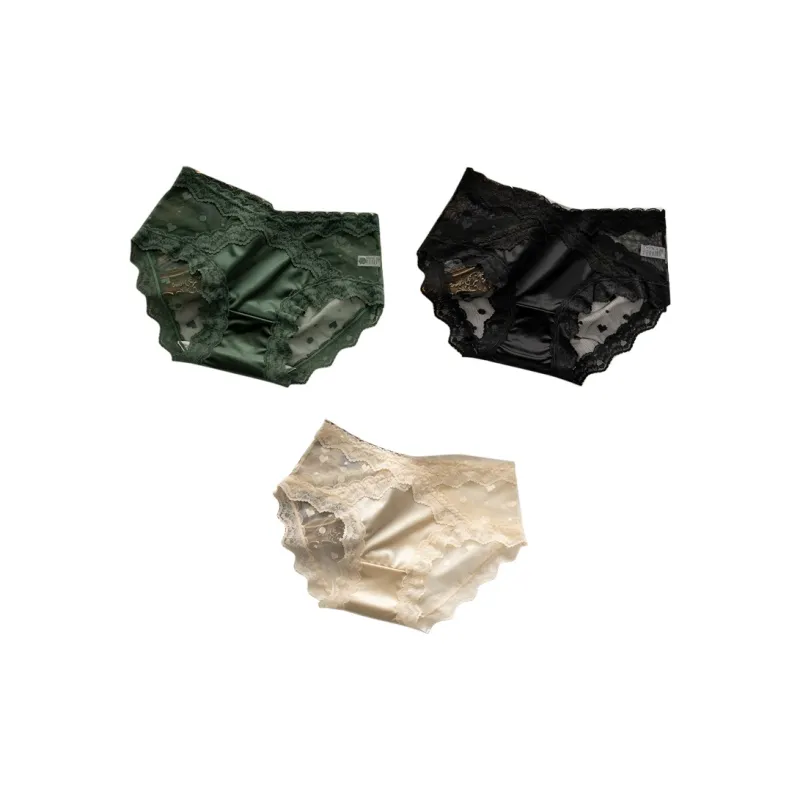 PLANDOO Underpants Women's 3 Pack-8