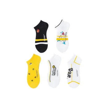 HANADASOX No Show Socks Men's 5 Pack
