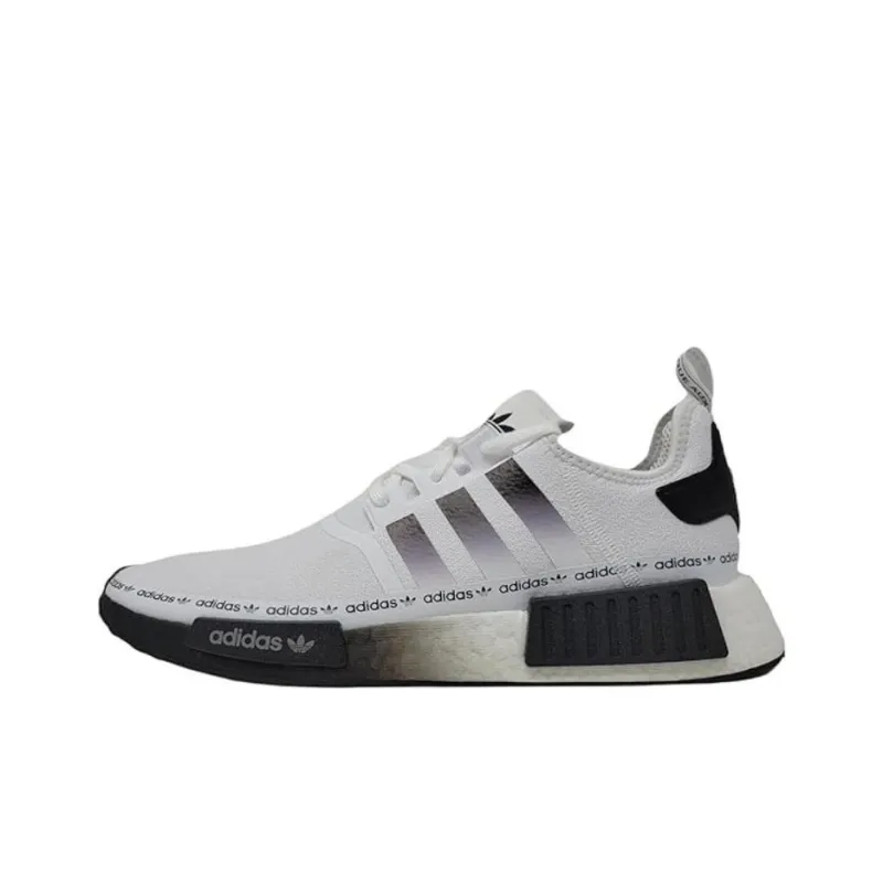 Adidas Nmd R1 White Black Gradient-0