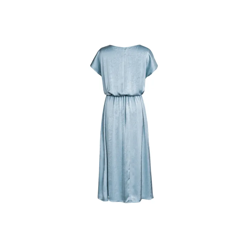 ROEYSHOUSE Short Sleeved Dresses Women's Light Blue-1