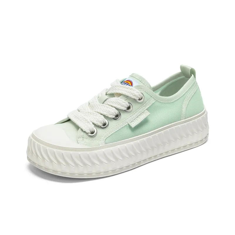 Dickies Low Top Canvas Shoes Women's Light Green-1