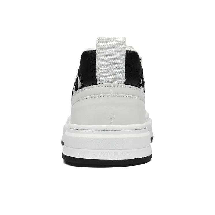 KAISER Abrasion Resistant Cushioning Low Top Casual Shoes Men's Black White-4