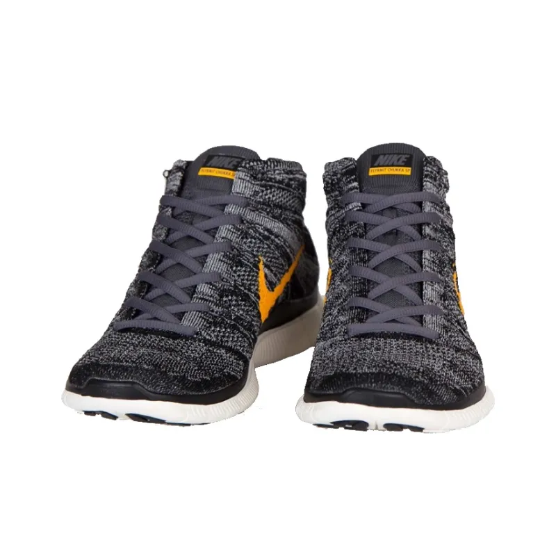 Nike Free Flyknit Chukka Sp 'Grey Orange'-3