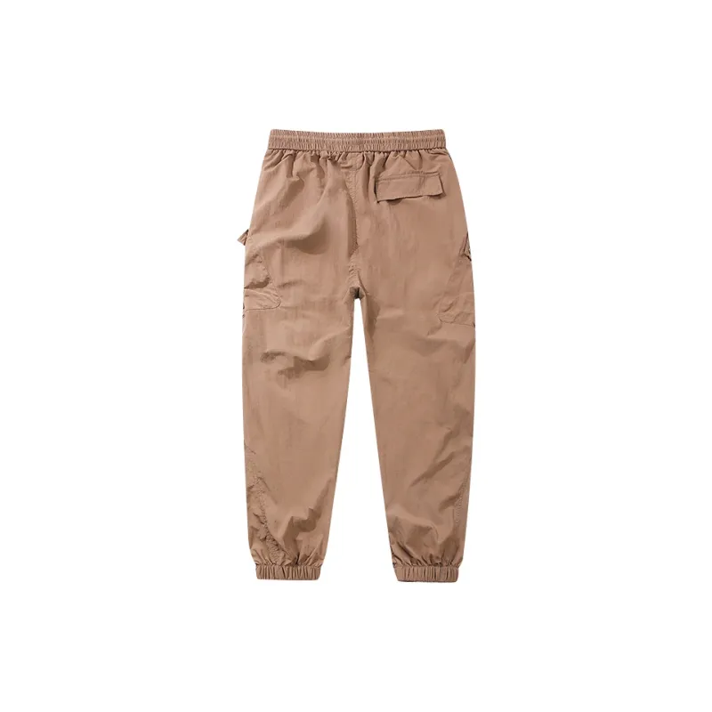 Jeep Individual Lace Up Straight Fit Casual Pants Unisex-21