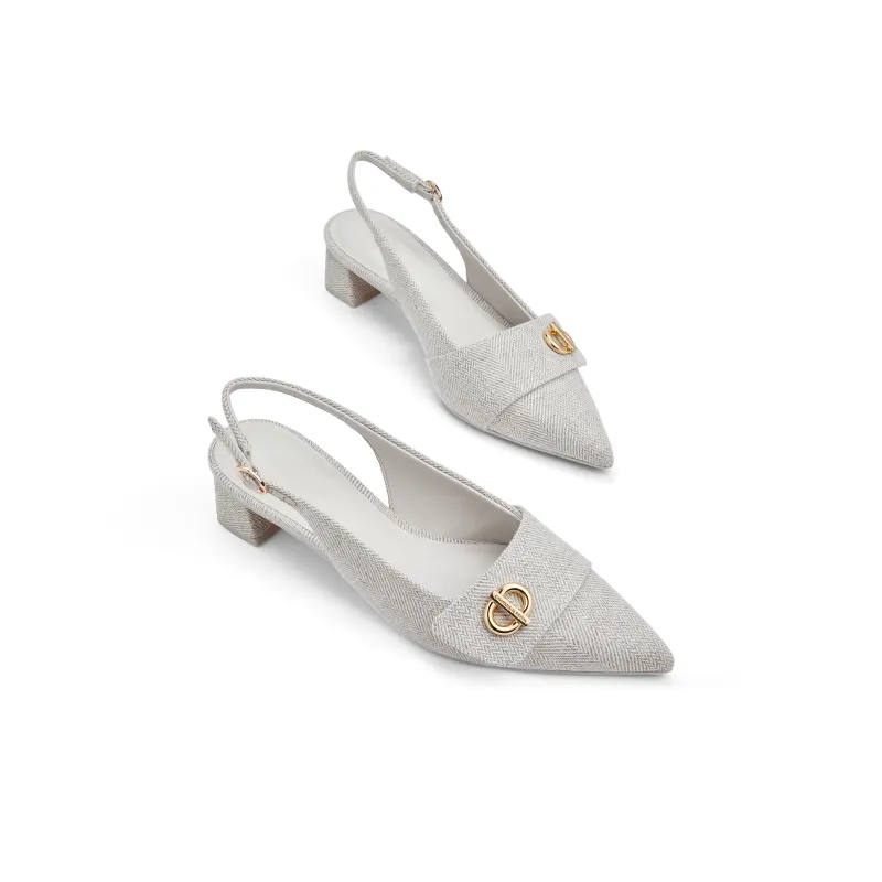 CHARLES&KEITH Small Ck One Strap Sandals 3.6cm Women's-7