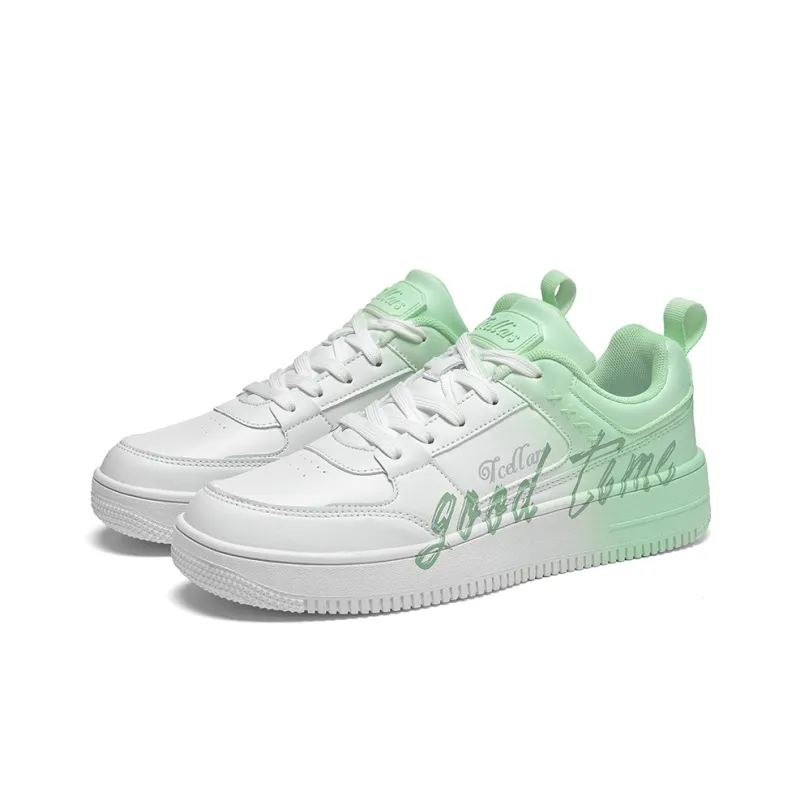 TCELLARS Skateboard Shoes Unisex Low Top White-50