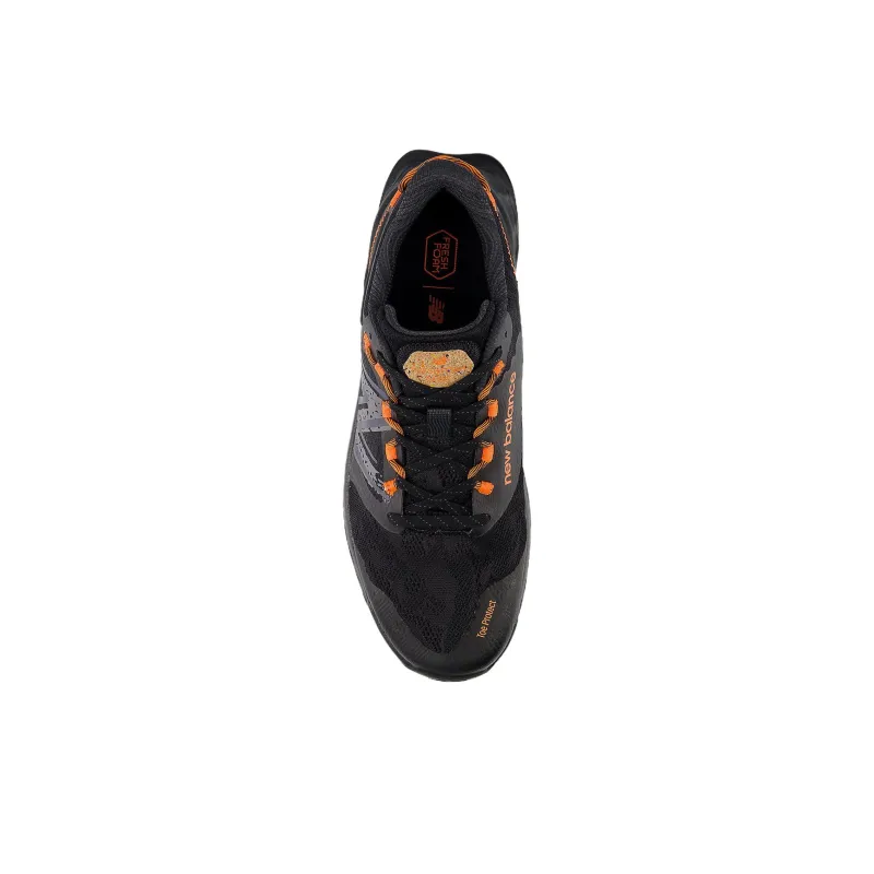 New Balance NB FRESH FOAM Garoé Cushioning Slip Resistant Low Top Trail Running Shoes Men's Black Orange-3