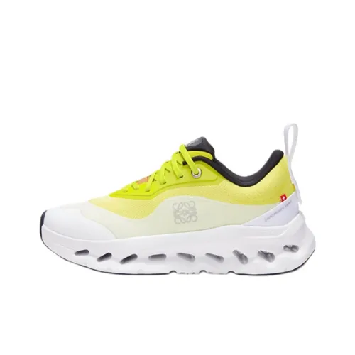 On X LOEWE Cloudtilt 2 Casual Shoes Women's Low-Top Neon Yellow