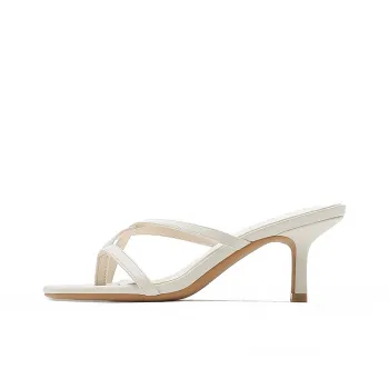 Zubumei Slide Slippers Women's Black/Silver/White