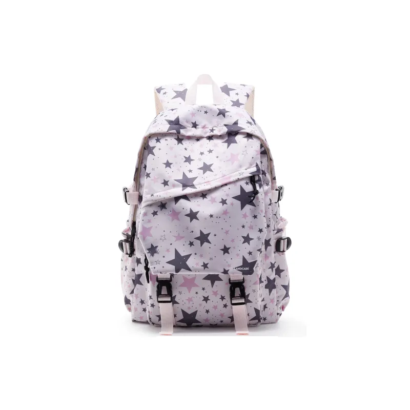 LANDCASE Fabric Backpack Laptop Bag Commute Backpack Regular Unisex Multicolor-44