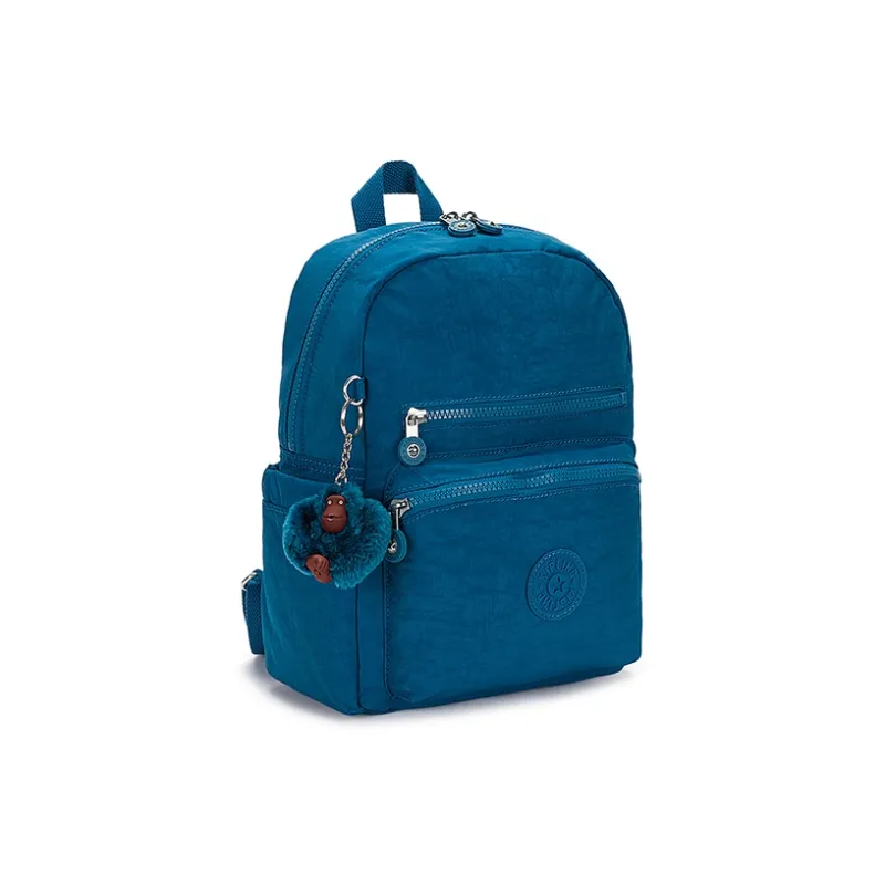 Kipling Polyamide Backpack Regular Unisex Blue/Soft Pink/Metal Quartz Color-1