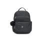 Black with Zipper Tooth Print