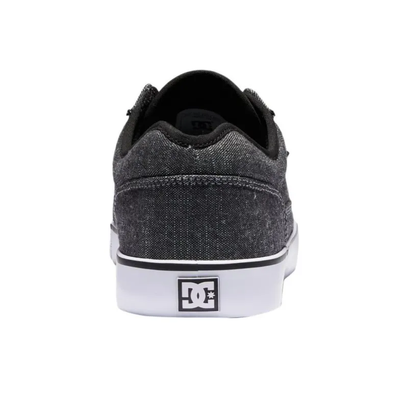 DC Shoes Low Top Canvas Shoes Men's Black-3