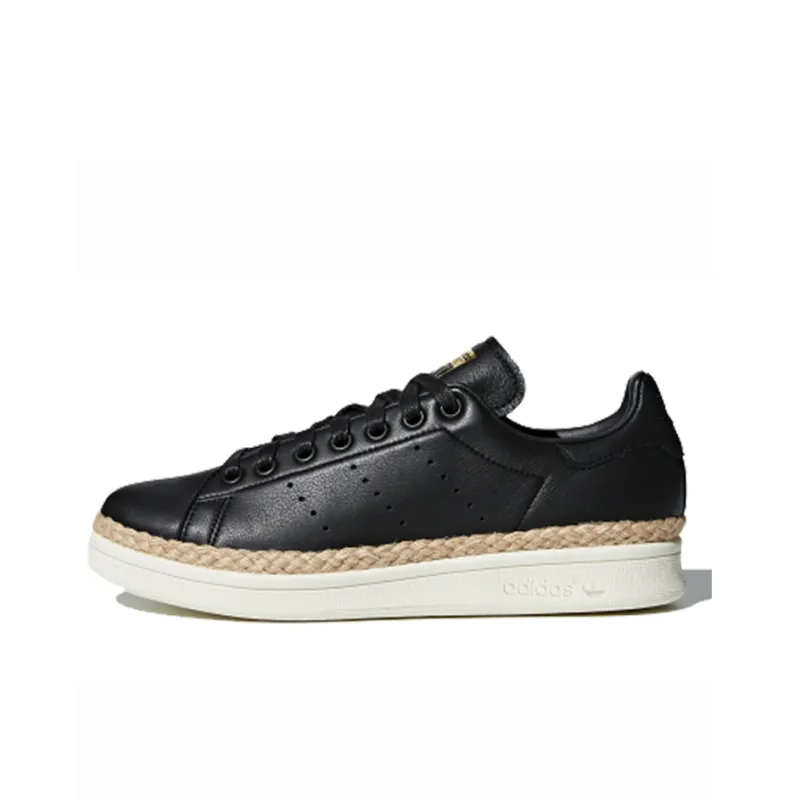 Adidas Stan Smith New Bold Core Black Off White Women's-0