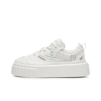 Champion Cake Shoes Champ Creeper Low-Top Skateboard Shoes Women's Beige