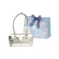 Silver+Shopping Bag