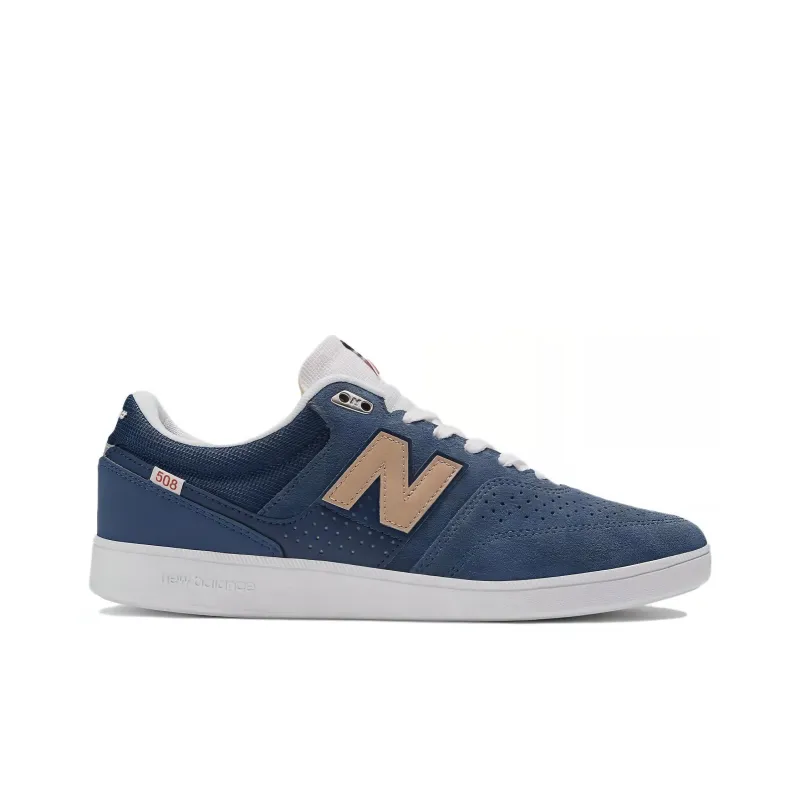 New Balance Numeric 508 Skateboard Shoes Unisex Low Top Vintage Indigo With Sea Salt-1