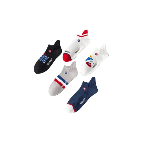 HANADASOX Ankle Socks Men's 5 Pack