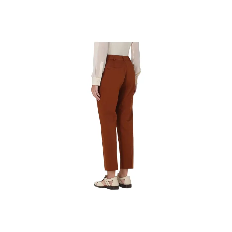 MaxMara Tapered Cropped Trousers-1