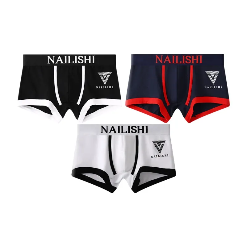 Close fitting Areas Underpants Men's 3 Pack-3