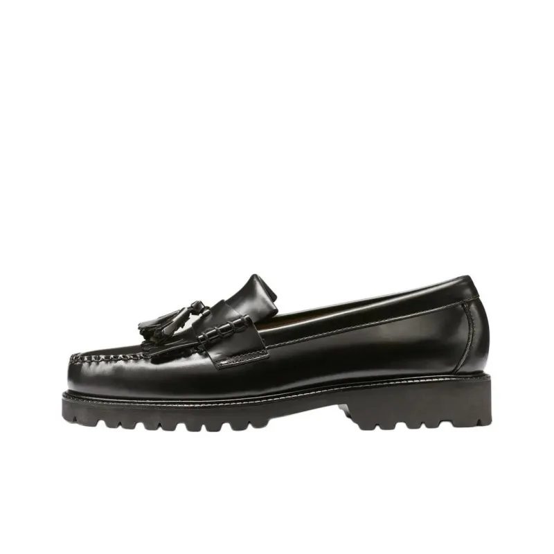 G.H. Bass & Co. Layton Lug Loafers Men's Black-0