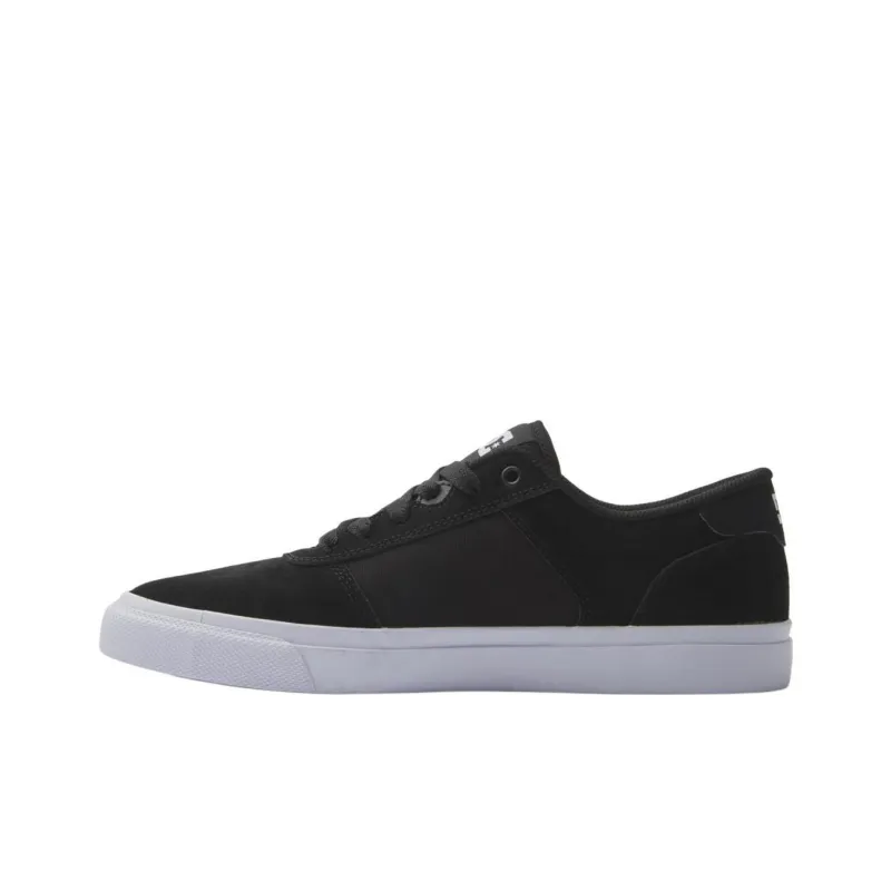 DC Shoes Teknic Low-Top Skateboard Shoes Men's Black-0