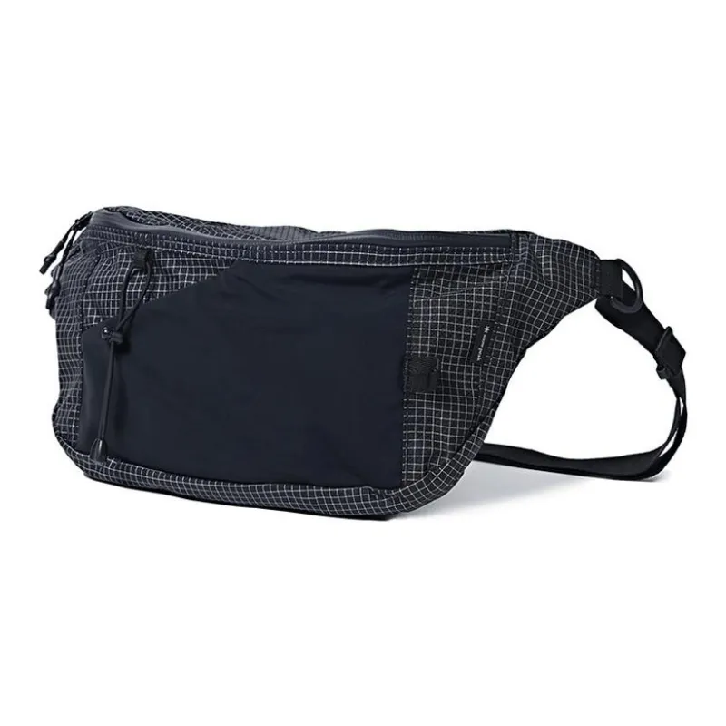 Snow Peak Nylon Fanny Pack Regular Unisex Black-0