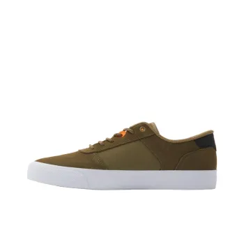 DC Shoes Low Top Skateboard Shoes Men's Olive Green