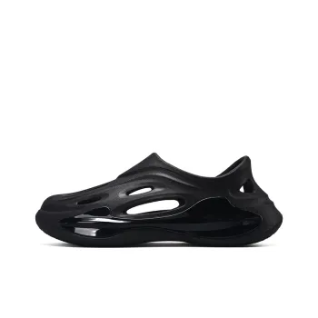 CAOT Jelly Perforated Shoes Series Clogs Unisex Black