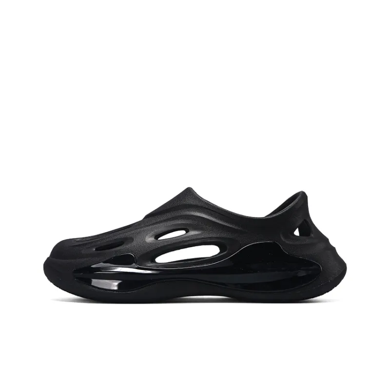CAOT Jelly Perforated Shoes Series Clogs Unisex Black-0