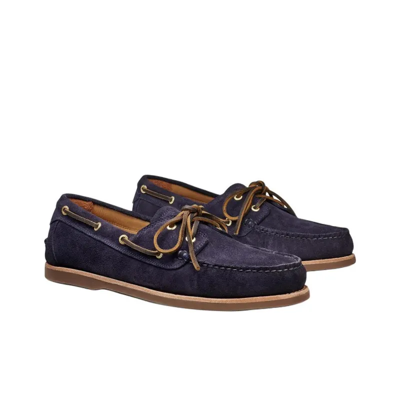 G.H. Bass & Co. Hampton Boat Shoes Men's Marine Blue-2
