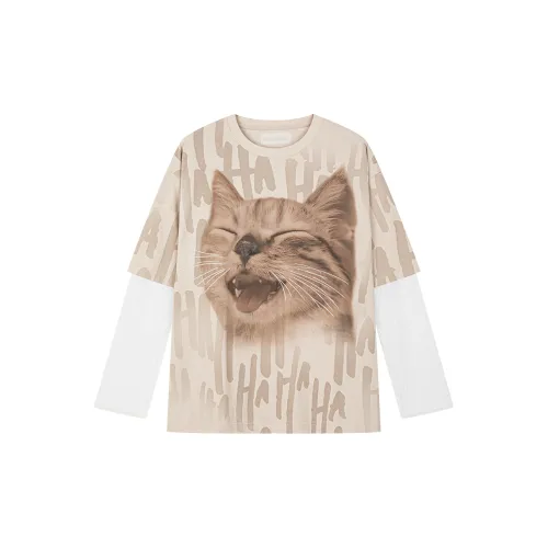 UOOYAA T-Shirts Women's Off White