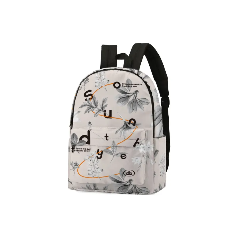 Soundbyte Polyester Backpack Laptop Bag Regular Unisex White-11