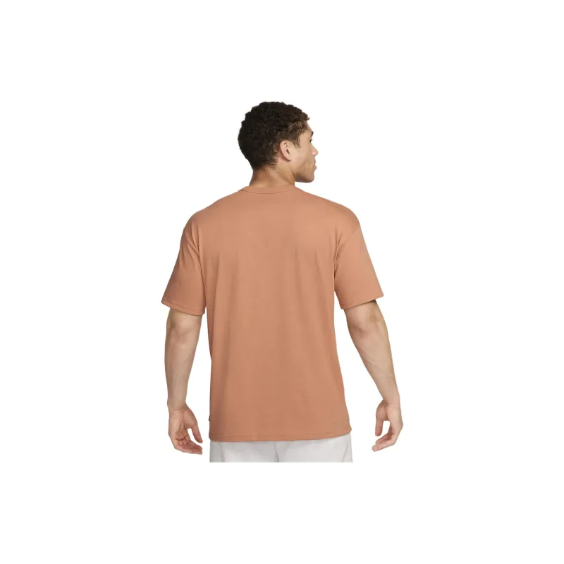 Nike T-Shirts Men Amber Brown-1